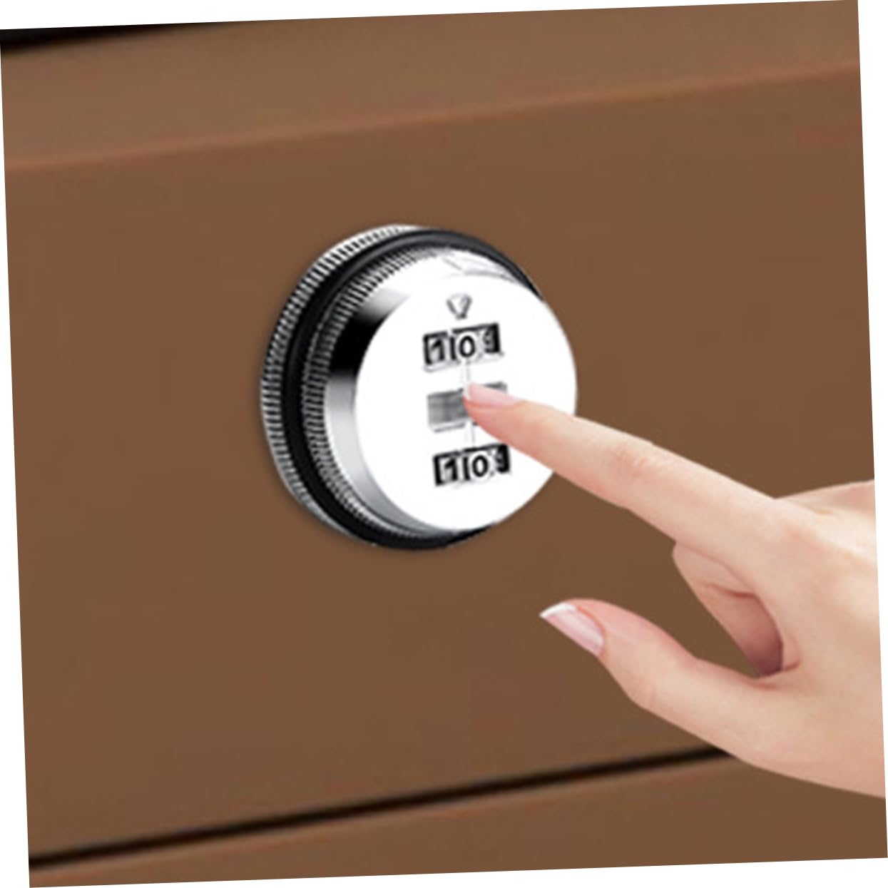 Mikikit 5pezzi Serratura Per Armadi Con Combinazione Tre Cifre Sicura e Resistente Per Armadietti e Scatole Elettriche Design Elegante e Facile Da Installare