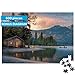 Buffalo Games – Lakeside Heaven Jigsaw Puzzle, 500 Piece Puzzle for Adults, Peaceful Lake Landscape Art by Chuck Black