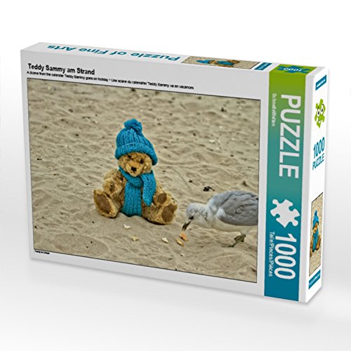 CALVENDO Puzzle "Du Teddy, Ich Hab Dich Sooo Lieb!" – 1000 Teile, 64x48 Cm, Premium-Qualität Aus Europa