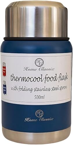 Home Classix Food Flask S/S 500ml - Blue