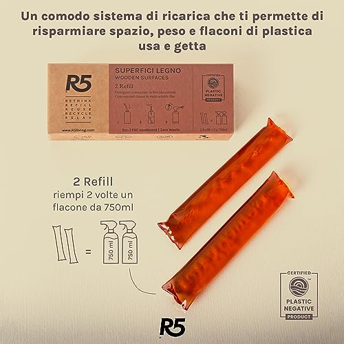 R5 Refill Superfici e Pavimenti in Legno