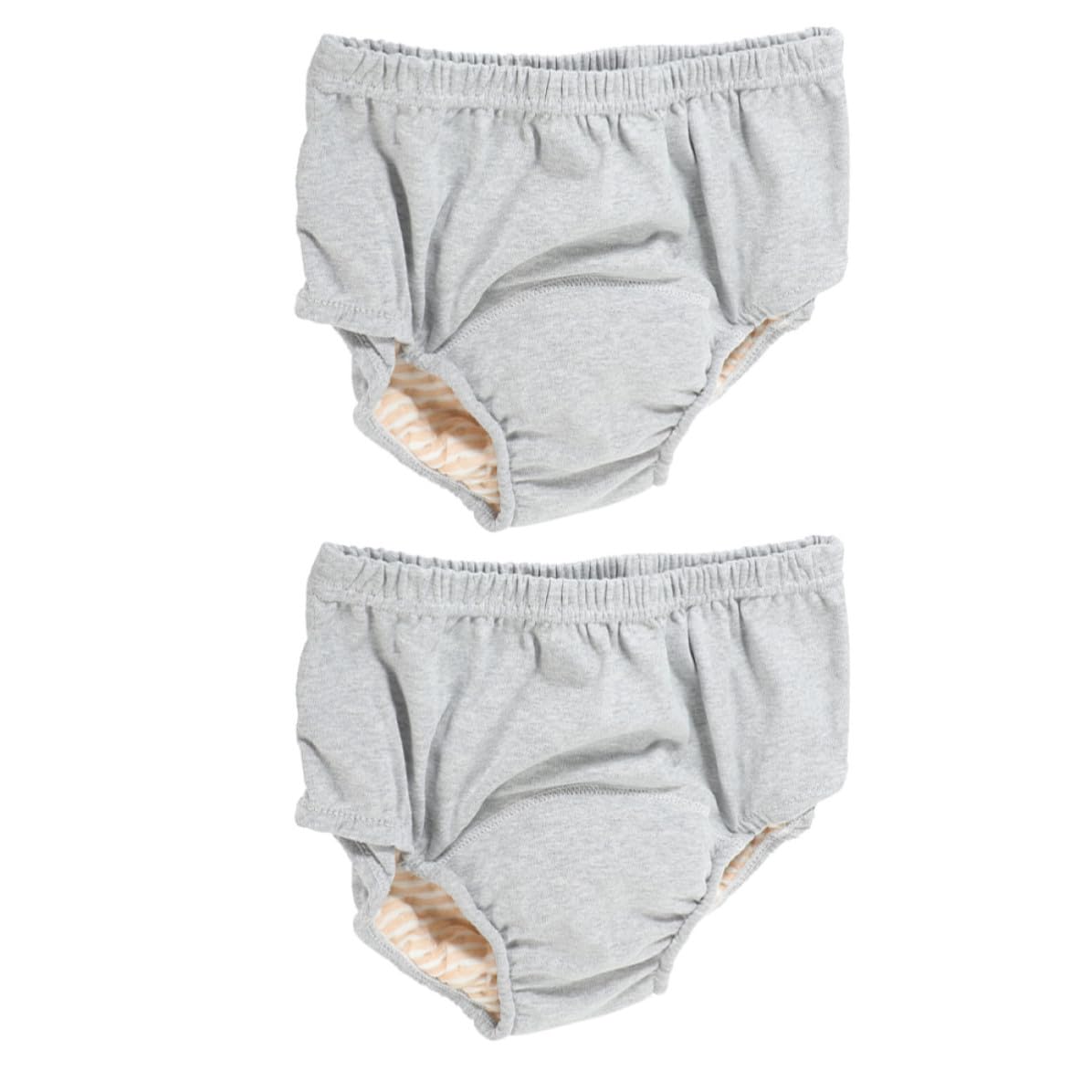 Culottes Anti-fuites pour Adultes en Coton Lavables, Lot de 2 Pièces, Protection Urinaire pour Hommes et Personnes Âgées, Design Simple et Confortable