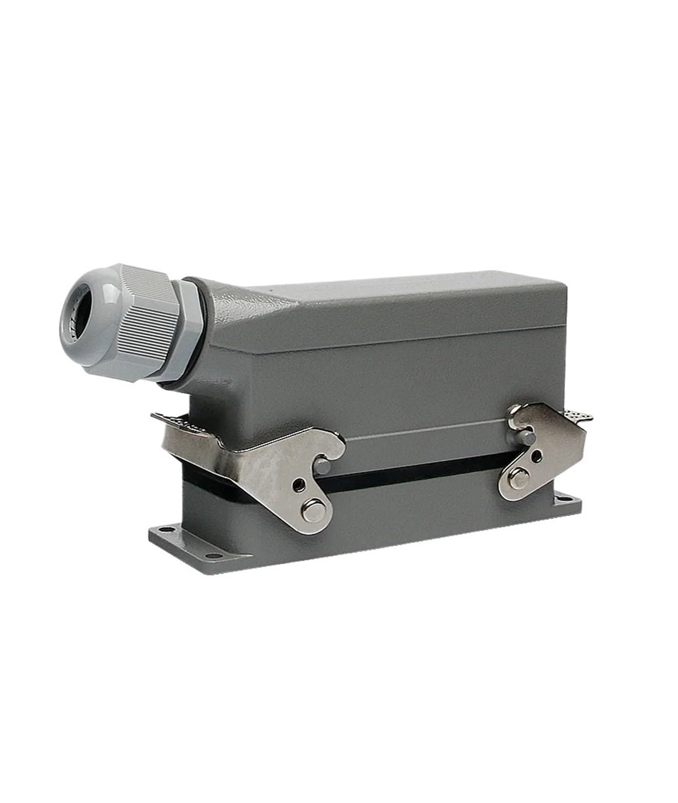 Conector rectangular resistente HE-6 10 16 24 32 Conector impermeable industrial de 48 núcleos(M)
