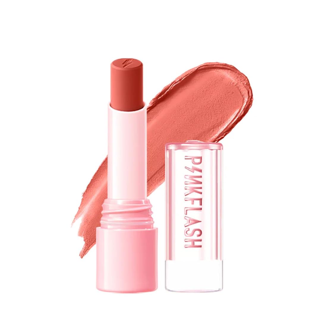 Pinkflash Lipstick Cute Rose (Matte)-image-36