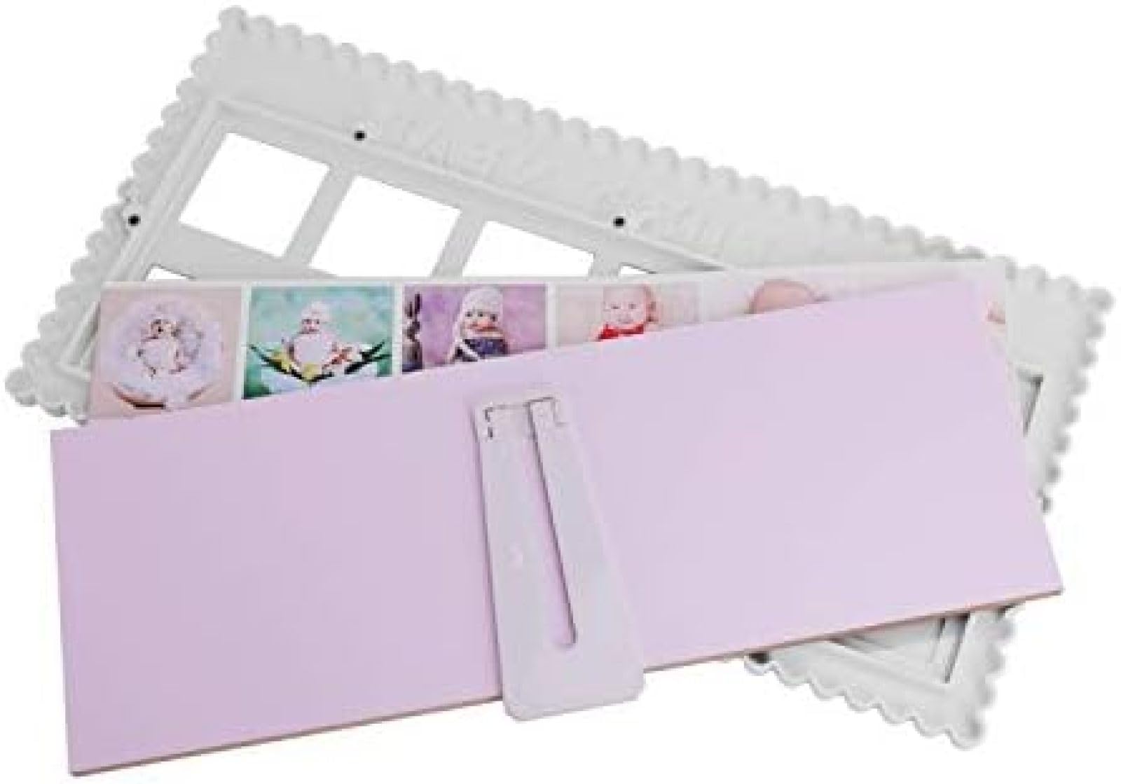 Ramki Do Zdjęć Dziecko Mój Pierwszy Rok Ramka Na Zdjęcia Multi-Photo Photo Moments Pamiątkowa Ramka Na Zdjęcia Dziewczyny Chłopcy Photo Impression Kit Album Noworodek Baby Shower Ramka Urodziny Xm