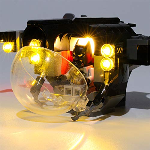 LICI USB Betrieben licht Led Bausteine Kompatibel mit Lego 76116 (Lego Bausatz Nicht Enthalten) – Bild 5