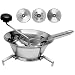 Produktbild Passiergerät Inox Rondò Durchmesser 24 cm Modell Inox für Suppen, Hülsenfrüchte, Fruchtkompott, Püree, Gemüse und Tomatensaucen