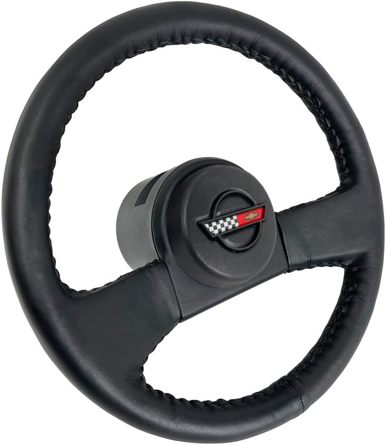 1986-1989 C4 Corvette Leather Steering Wheel Kit | 9768988