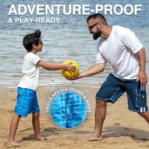 Image of Kanu Surf Boys' Avalon Quick Dry UPF 50+ Beach Swim Trunk