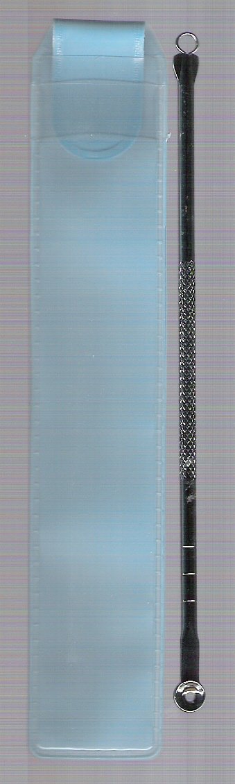 Avon Dual Ended Blackhead Remover with Pouch 5" Long