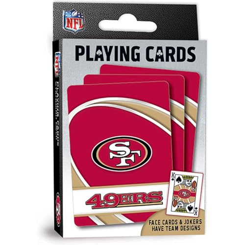 Cartes à jouer NFL San Francisco 49ers, l'accessoire des soirées de match entre amis