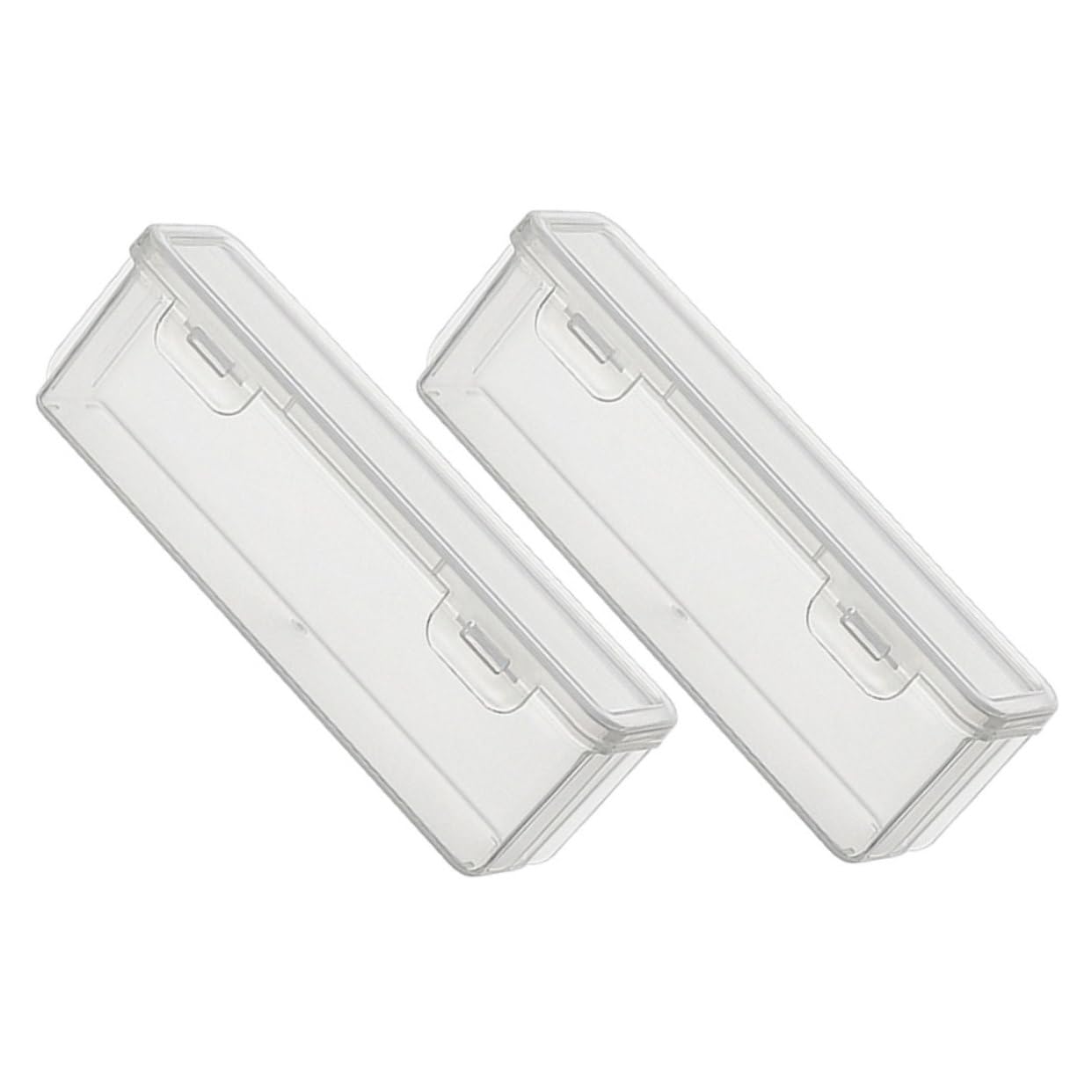 CALLARON 8pezzi Organizzatore Occhiali Da Sole Plastica Custodie Trasparenti e Portatili Per Viaggi Multiuso Per Occhiali e Piccole Cose