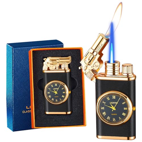 Encendedor antorcha dual flame ajustable y recargable