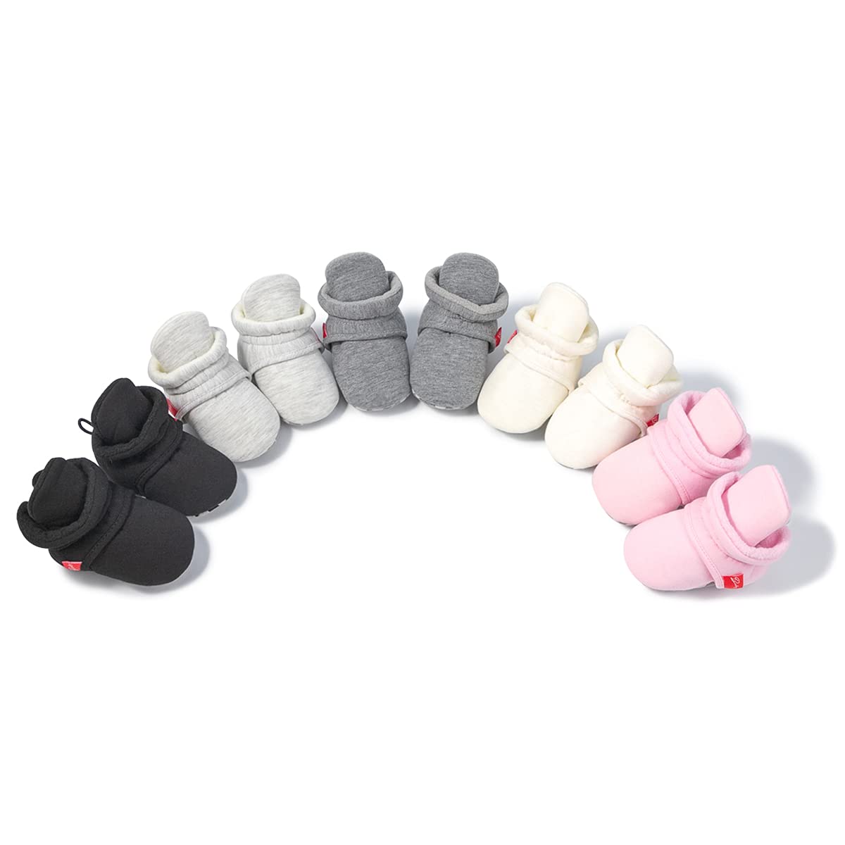 Babelvit Botines de forro polar suave para recién nacido, zapatos antideslizantes para niños y niñas, zapatos antideslizantes para niños pequeños, primeros caminantes, zapatos de cuna de invierno