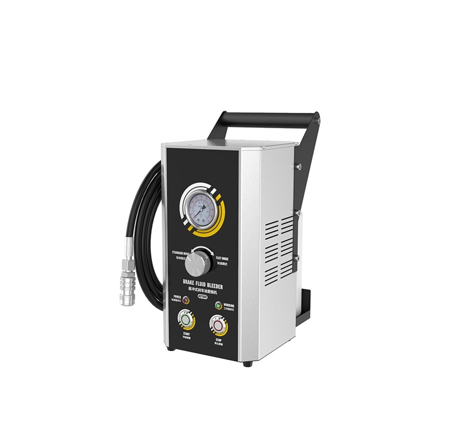 Brake Fluid Tester, Brake Bleeder Kit Brake Fluid Bleeder Exchanger Machines Professional Pulsating Brake Oil Fluid Bleeding Tool