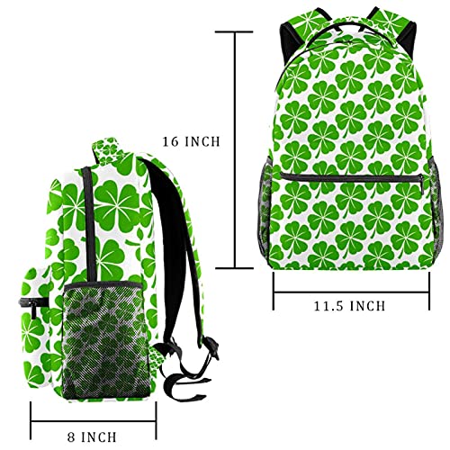 Excellent sac à dos d'école trèfle multicolore 09 pour élève - 2
