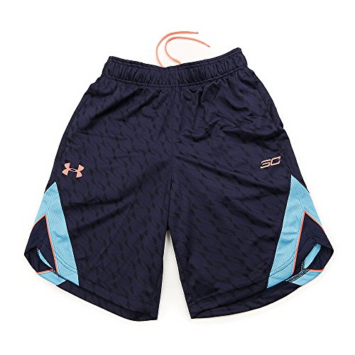 Short UA SC30 Longshot 28 cm homme vêtement sport bleu marine MD