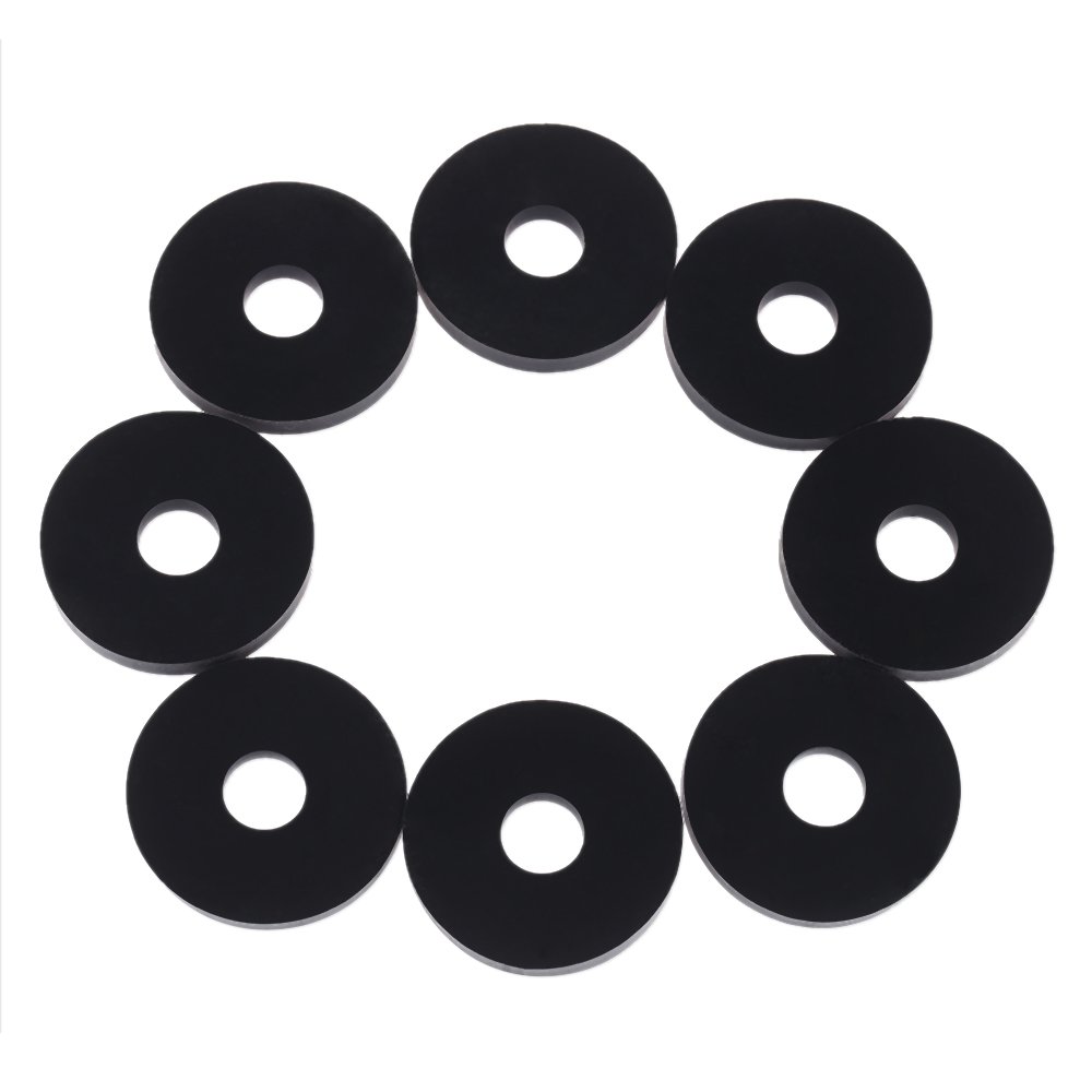 4 Pair Bass Guitar Strap Rubber Locks Blocks