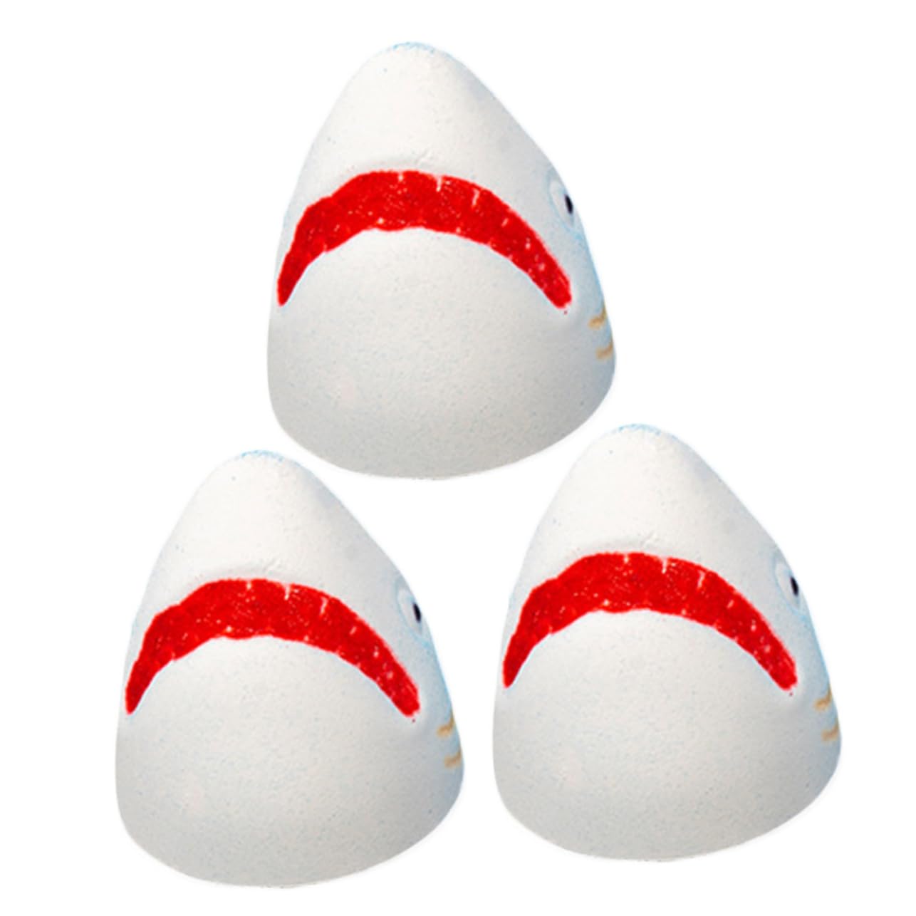 Outanaya Aroma Travel Bath Salt 3pcs Bath Essential Oil Bubble Shark Head Bathing Salt