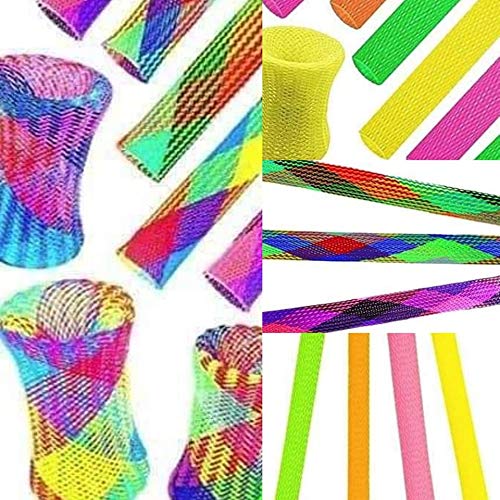 LG-Imports 24er Set Hüpfröhren, Super Sprungkraft, Knallbunten Hüpfer, Multicolor Hüpfröhre Springstab Hüpfer, zum Bastel und verschenken