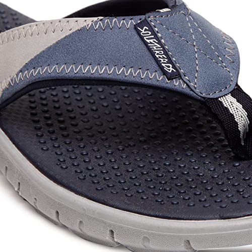 SOLETHREADS CULT | TruBounce | Shock Absorbent | lightweight | Skid Resistent | Super comfortable | Bounce back | Rugged Sole | Flip Flops for Men