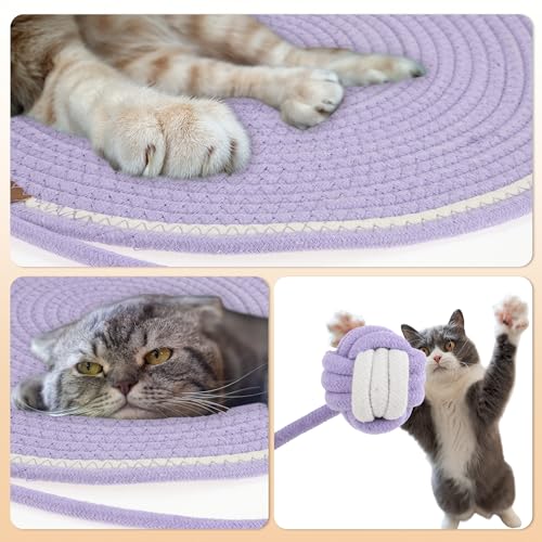 Tapis griffoir pour chat horizontal pour protéger les canapés