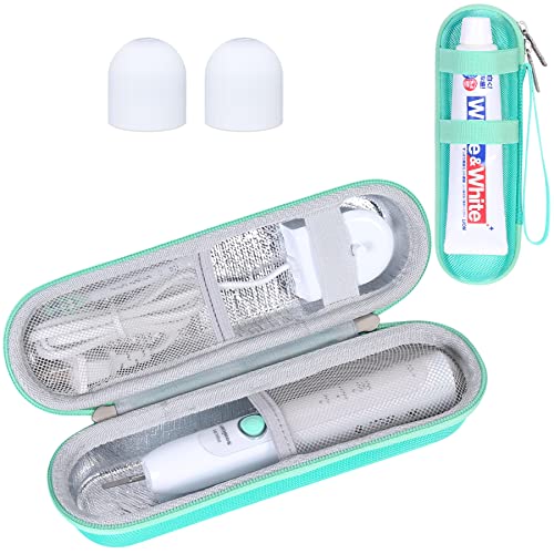 Housse brosse à dents électrique étanche avec capuchon dentifrice pour voyage et hôtel
