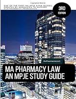 MA Pharmacy Law: an MPJE Study Guide 1072835231 Book Cover