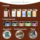 Wolfsbacher Ulmenrinde Pulver für Hunde und Katzen [60g] - Slippery Elm Bark - Amerikanische Ulmenrinde, Unterstützt Magen und Darm auf natürliche Weise