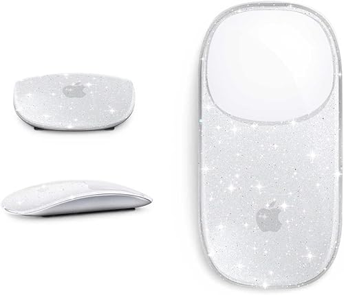 Miniatura 4 de B BELK Funda compatible con Apple Magic Mouse 1 y 2, funda rígida de plástico transparente ultrafina para Magic Mouse, 3 capas resistente a caídas y