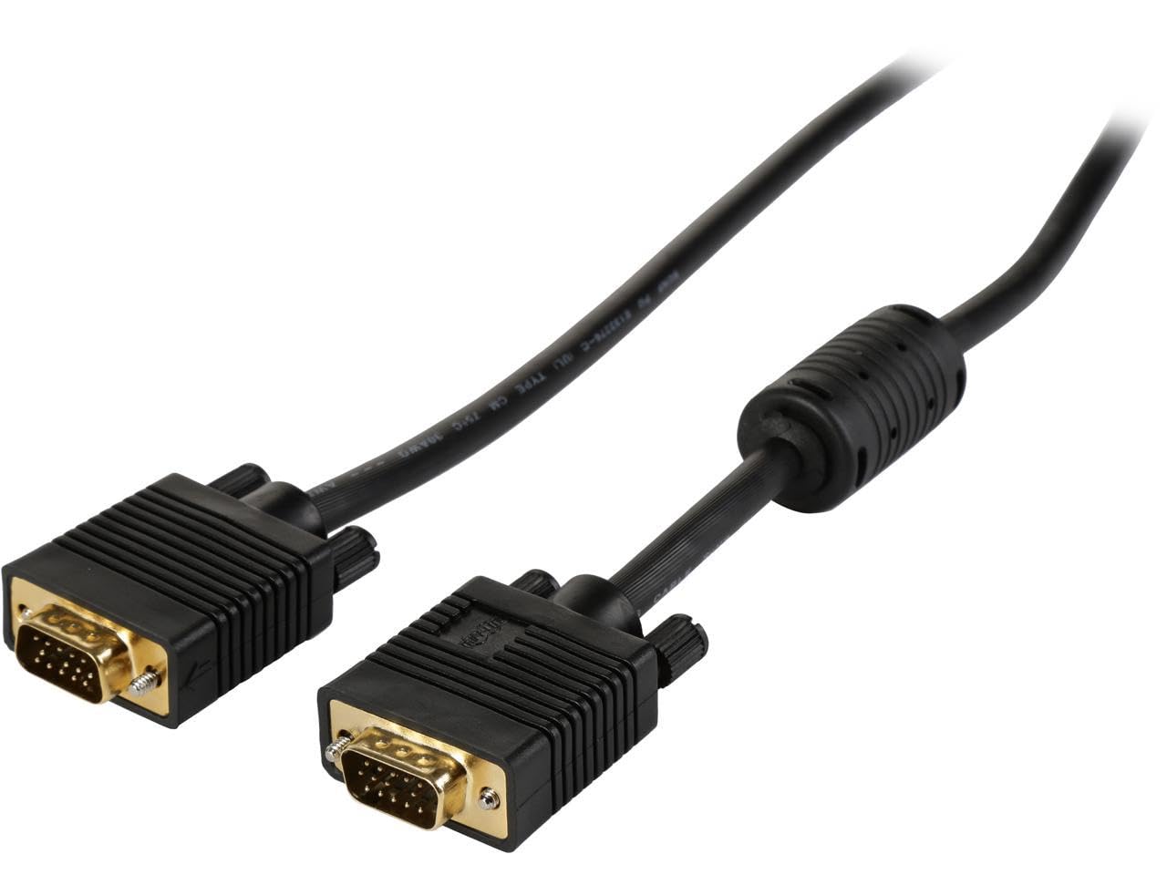 Tripp Lite VGA Coax Monitor Cable, High Resolution cable with RGB coax (HD15 M/M) 3-ft.(P502-003)