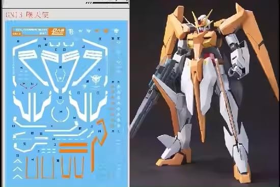 Amazon | ［ 1：100］ アリオスガンダム 用水転写式デカール -DL