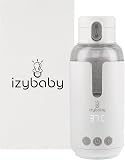 izybaby Nomad, calentador de biberón portátil, coche, temperatura ajustable, carga USB, calentador de leche materna