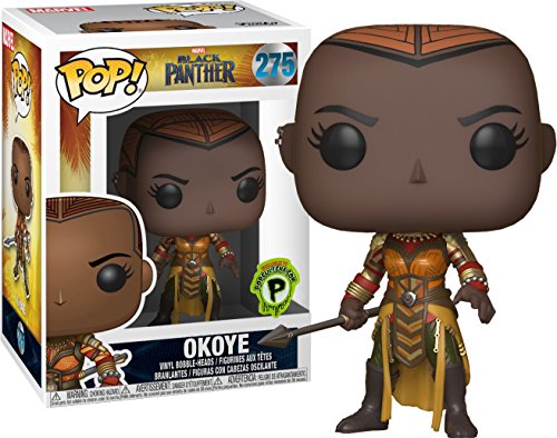 Funko Pop Marvel Black Panther Okoye Popcultcha Edition Vinyl Bobblehead Figure