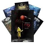 Póster de alta calidad The Little Nightmares poster printed on a high-quality photo paper,Combining hottest game theme, classic characters are printed on posters through modern handicrafts, with bright colors and clear lines.