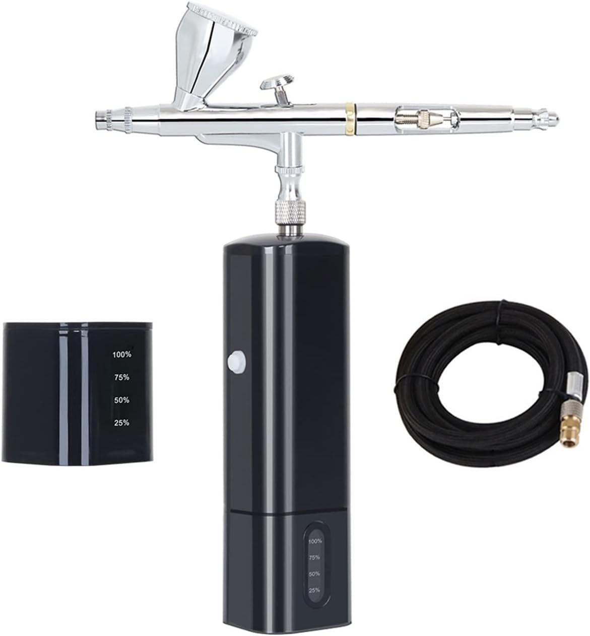 ノズル モデルペイントケーキデコ用パワーディスプレイ付き高圧エアブラシコンプレッサーガン グリースガンノズル(C)