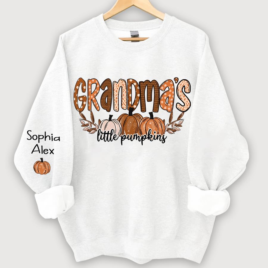 sweatshirt, love grandma life shirt, grandma shirt Pumpkin sweatshirt, grandma gifts2