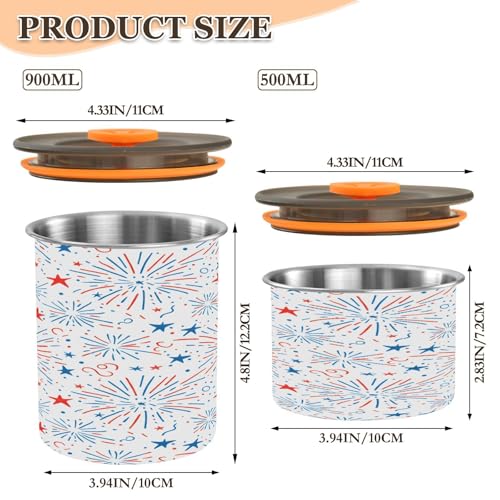 Contenedor Hermético para Café Acero Inoxidable 17 OZ miniatura 2