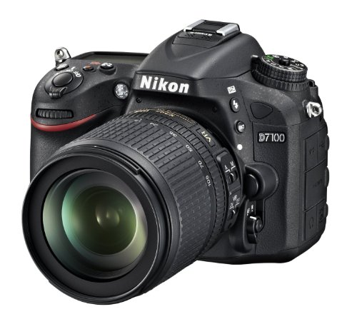 Nikon D7100 24.1 MP DX-Format CMOS Digital -SLR with 18-105mm f/3.5-5.6 Auto Focus-S DX VR ED Nikkor Lens by Nikon - Used condition - US$458.00