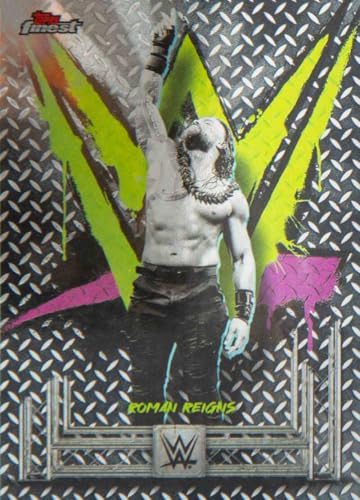 2025 Topps Finest WWE #1 Roman Reigns Smackdown