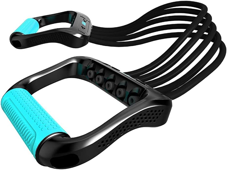 Chest Expander Spring Muscle Puller-Chest Puller Fitness Equipment Home Male Multifunctional Ladies Training Set Arm (Color : Gray, Size : 67cm)