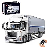 Mould King 13139 Fernbedienung Und App Dual Control Mobile Wing Booy Truck, EIN Modellbaustein Eines Wildcard Container Trucks Mit Motoren, Kompatibel Mit Technologie Flügelaufbau LKW