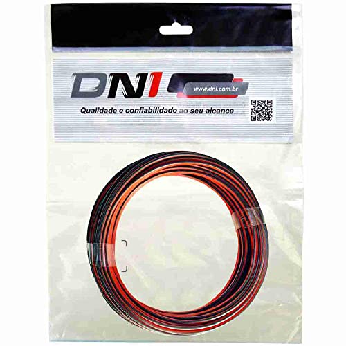 DNI P2X20-15 Cabo Paralelo para Som Flexível, Cristal, 2 x 20 mm² x 15 m