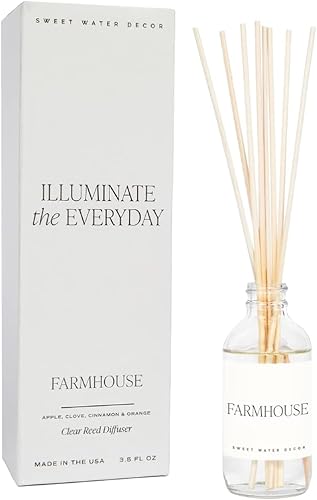 Miniatura 25 de Sweet Water Decor Luxury Getaway - Juego de difusor de varillas – Difusor de habitación con aroma de cuero, ámbar y almizcle, difusor de varillas