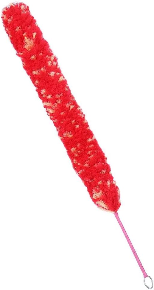 VBESTLIFE Practical Flute Cleaning Brush, Red Nylon Practical Flute Cleaning Swab Brush Cleaner Music Instrument Parts image 2