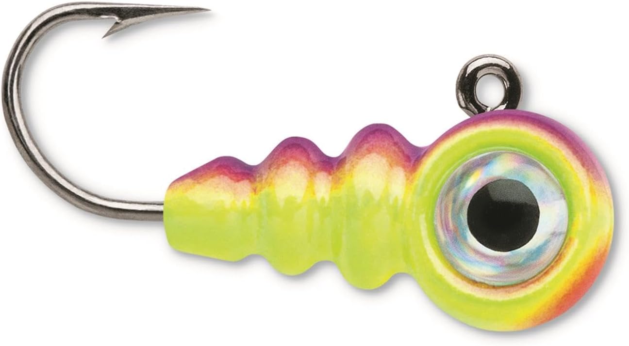 VMC タングステン ラーブ アイジグ 1/907.2 g グロー パープルディセント