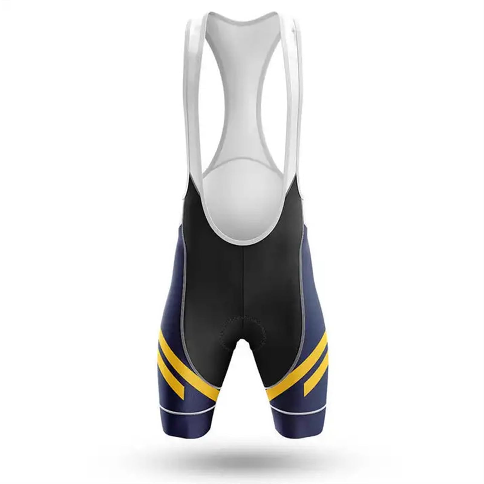 Pantaloncini Da Ciclismo Uomo Pantaloncini con bretelle da ciclismo per uomo, abbigliamento outdoor, calzamaglia imbottita 19D, ideale per equitazione e