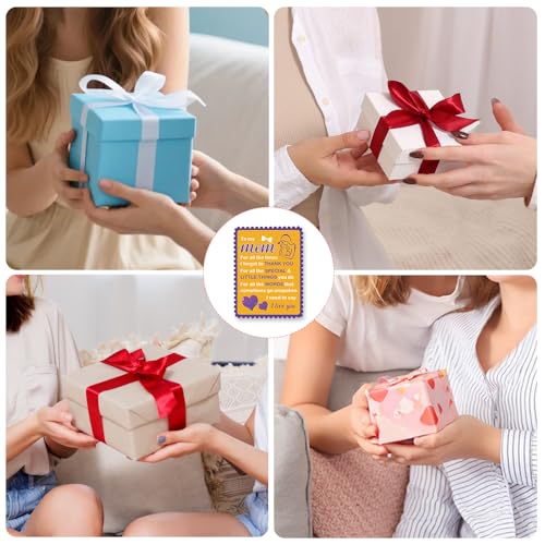 Imán decorativo de cerámica en forma de sello para mamá miniatura 5