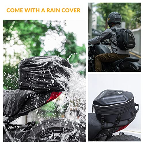Bolsa Asiento Moto Impermeable ROCKBROS 20-35L 3