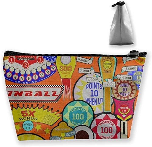 Preisvergleich Produktbild Kosmetiktasche Kulturreiseveranstalter Frauen Tragbare Make-Up Tasche, Stifthalter Schreibwaren Bleistift Tasche Aufbewahrungstasche Geschenk (Cartoon Flipper Orange)